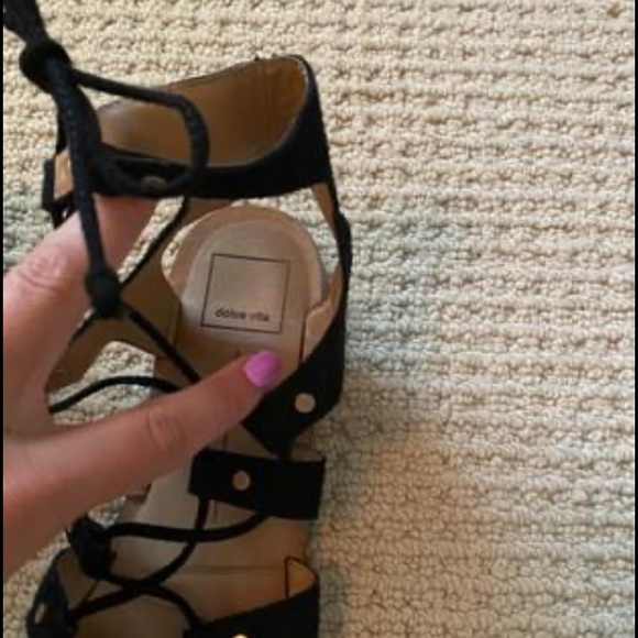 Black dolce vita sandal. Worn only a few times! - Picture 3 of 3